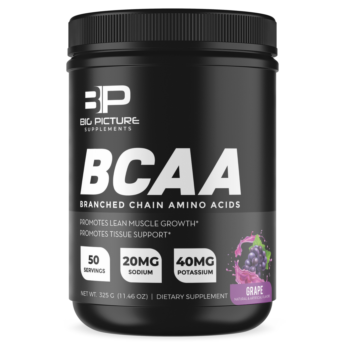 325 grams BCAA   (Grape)