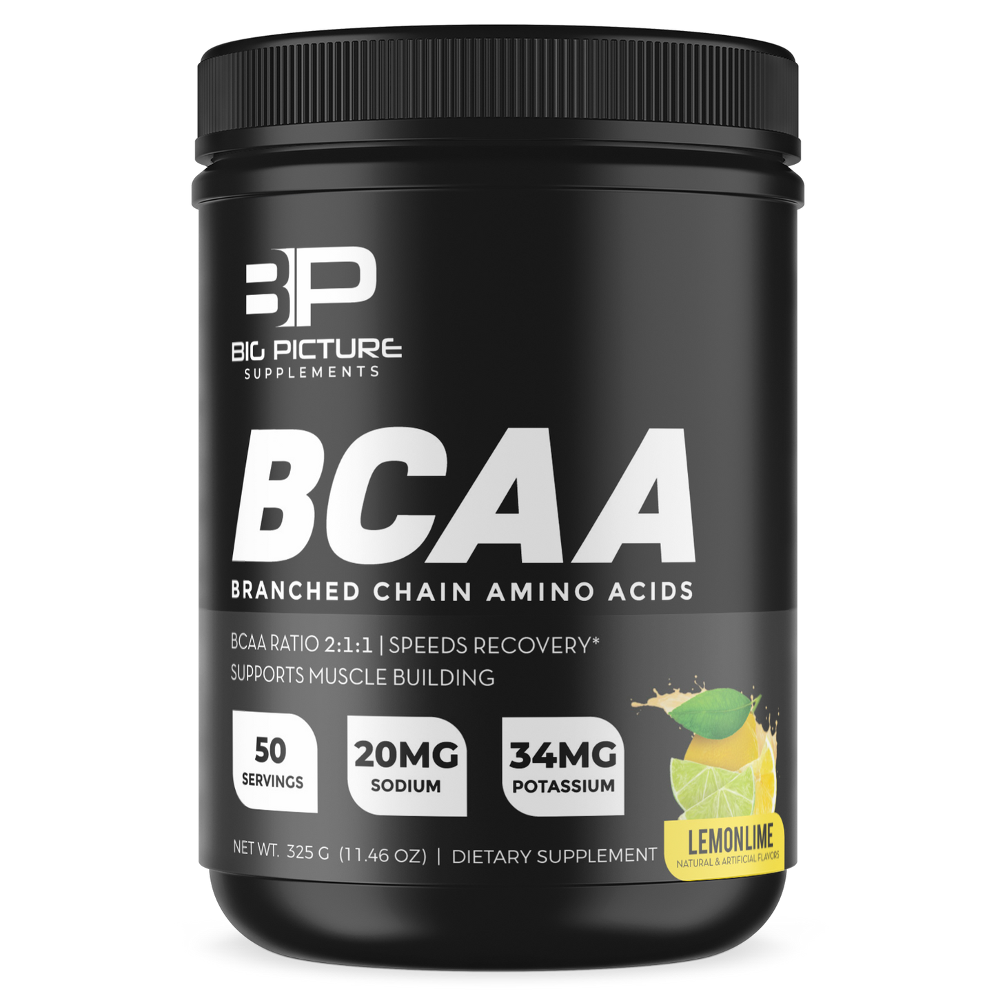 325 grams BCAA (Lemon Lime)