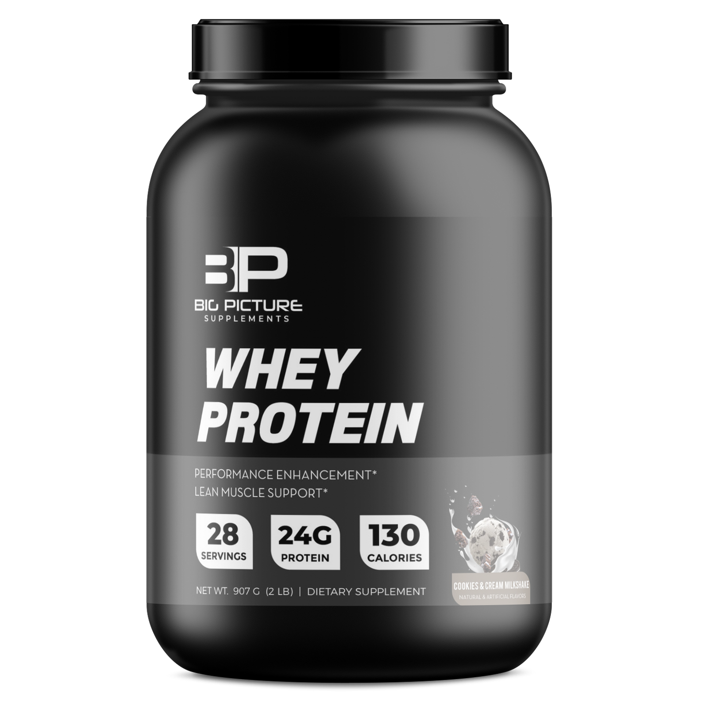 Whey Protein 2lb. (Cookies and Cream)