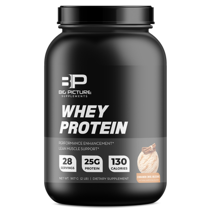 Whey Protein 2lb. (Cinnamon Swirl)