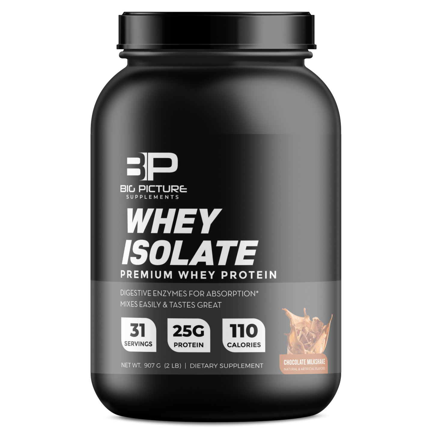 2lb. Whey Isolate  (Chocolate Milkshake)