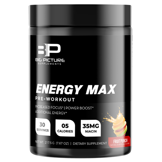 Energy Max Pre Workout (Fruit Punch)