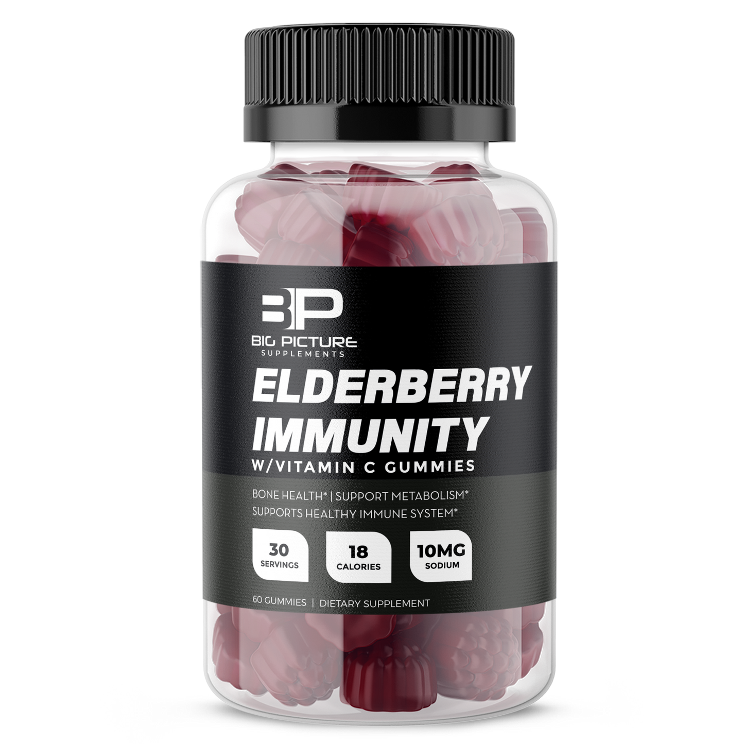 Elderberry Vitamin C Gummies