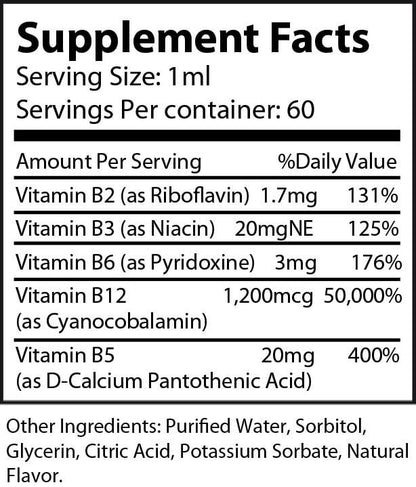 B12 Drops 2oz.